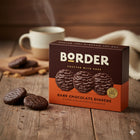 Biscuits au gingembre au chocolat noir Border 255g du Royaume-Uni (paquet de 2)-Border Family Biscuits depuis 1984.