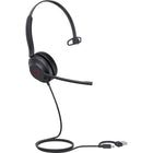 Yealink - Casque filaire mono USB-C/USB-A UH35 - UC-Le système à double microphone, amélioré par la technologie Acoustic Shield