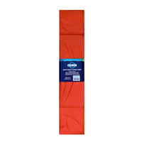 DBLG Import - Papier crêpe - 20 po x 7,5 po - orange - Paquet de 12-Le papier crêpe solide peuvent être étirés et façonnés à l'infini.
