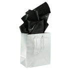 JAM Paper - Papier de soie - Noir - 50 feuilles-Taille : 20 x 26 (standard) | Convient parfaitement aux sacs et boîtes cadeaux de toutes tailles