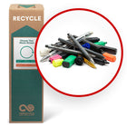 TerraCycle - Boîte Zéro Déchet pour stylos, crayons et marqueurs, moyenne-Utilisez cette boîte pour recycler stylos, crayons et marqueurs