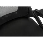 Monarch Specialties - 7268 Chaise De Bureau Dossier Haute Exec - Meche Noir/Chrome-Dimensions de la boîte : 28 po L x 13 po L x 25 po H, poids de la boîte: 37 lb