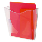 Deflecto - Classeur mural Euro-Style Portrait DocuPocket - Fumee-Contient les formats lettre, legal et A4