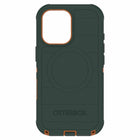 OtterBox - Étui Defender Pro MagSafe avec Contrôle de la Caméra pour iPhone 17 - Coopersmith Vert-Les couvercles de port bloquent la poussière et la saleté