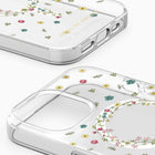 Ideal of Sweden - Étui Mid Clear MagSafe pour iPhone 15/14/13 - Floral-Protection complète sur mesure