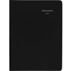 AT-A-GLANCE - Cahier de rendez-vous hebdomadaire 2026 - 11 po H x 8 po l - noir - bilingue-12 mois : janvier 2026 à décembre 2026