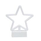 Locker Gear - Lampe Icône Autonome pour Casier - Étoile-Dos magnétique et base blanche stable
