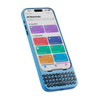 Clicks - Étui clavier pour iPhone 16 Pro – Surf-Passez à l’action en accédant aux raccourcis iOS et à la saisie vocale en appuyant sur un bouton