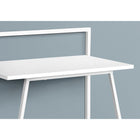 Monarch Specialties - 7110 Bureau 30 po L - Juvenile Blanc/Metal Blanc-Style moderne