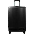 CHAMPS - Ensemble de bagages extensibles  3 pièces - à parois rigides Collection Fresh II - Noir-Serrures TSA sur les 3 pièces