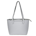 Nicci - Grand sac fourre-tout avec poche fendue - Gris-Sac à main