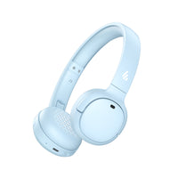 Edifier - WH500 Casque supra-auriculaire pliable sans fil - Bleu-Le pilote dynamique composite de 30 mm bien réglé (PU + PEEK) offre une qualité sonore et une clarté musicale exceptionnelles