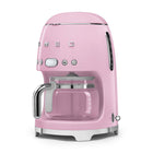 SMEG - Cafetière 10 - rose-Programmation de l'activation automatique à une heure prédéfinie, pour apprécier le café filtré à l'heure désirée.