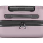 Bugatti - Valise de cabine rigide 21,5 po de la collection Mecca - Lilac-Roues pivotantes simples à 360 degrés pour un roulement sans effort, doux et silencieux