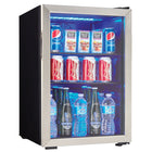 Danby - 2.6 cu. Centre de boissons sur pied - acier inoxydable-4