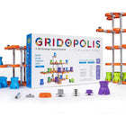 Gridopolis - Jeu Gridopolis - Ensemble de 218-L'objectif du jeu est d'être le dernier joueur debout ou d'avoir le plus de points à la fin d'une partie chronométrée. À votre tour, vous pouvez vous déplacer, sauter OU construire ! Cela signifie que la grille, qui est votre arène de jeu en trois dimensions, change pendant la partie