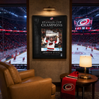 Frameworth - Cadre photoglass de Jordan Staal 16x20 des Carolina Hurricanes champions Coupe Stanley 2026 - 18 po l x 22 po H-6