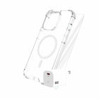 Blu Element - Ensemble de protection totale avec MagSafe pour iPhone 16 Pro Max-Anti-poussière / Anti-traces de doigts