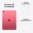 Apple - iPad 11 po, Puce A16, Wi-Fi, 128 Go, Rose-8