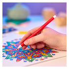 Crayola - Crayons de couleur mécaniques Clicks - Paquet de 12-24 RECHARGES INCLUSES : Avec 24 mines de recharge incluses, vous aurez ce qu'il vous faut pour pouvoir dessiner et écrire sans fin