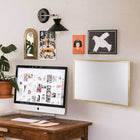 CTG Brands – Tableau blanc, 17 po x 23 po, blanc, paq./6-Mesure: le petit tableau blanc effaçable à sec mesure 59,7cm L x 44,5cm H (23,5" L x 17,5" H) sans le cadre