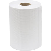 Dura Plus - Serviettes de papier enroulées serré -  7 -76 po l x 425 pi L - Blanc - 12 Rouleaux/Caisse-Idéal pour une utilisation dans les zones à fort trafic