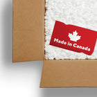 Staples - Cartes professionnelles « Made in Canada » - fini lustré - 2 x 3 1/2 po - Anglais - Paquet de 250-Idéal pour promouvoir les entreprises et les produits Canadiens