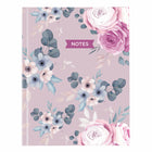 Blueline - Livre de notes A9 Collection Fashion - 9-1/4 po x 7-1/4 po - Lavande Florale-Reliure par collage