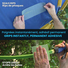 Alien Tape - Joint adhésif transparent anti-courant d'air - 1,4 po x 16 pi - paquet de 3-Notre technologie Flex-Flap garantit une fermeture serrée. INCLUSIONS : Chaque paquet est livré en 3 rouleaux que vous pouvez couper à n'importe quelle longueur ou taille. Mesurant 1,4 pouces de largeur avec une longueur totale de 49 pieds une fois combinés