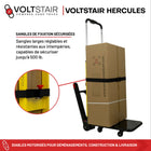 Voltstair - Hercules Diable Électrique Monte-Escaliers - Capacité 500 Lb-Cadre renforcé haute résistance conçu pour supporter un usage quotidien professionnel