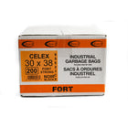 Eco II - Sacs à ordures - 30 po x 38 po - fort - noir - paquet de 200-30 po x 38 po