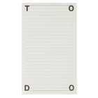 Gry Mattr - Bloc-notes de tâches à accomplir - 100 feuilles lignées-4.6" W x 7.6" H