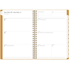 Cambridge - Agenda hebdomadaire/mensuel WorkStyle Focus 2026 - 8 1/2 po H x 5 1/2 po l - argile - bilingue-Format des pages : 8 1/2 po H x 5 1/2 po l