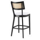 Modway - Caledonia Tabourets de bar - Noir Blanc - Ensemble de 2-7