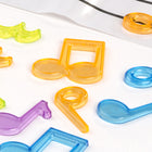 Miniland - MLE97901 Compteurs musicaux translucides-Jeu sensoriel
