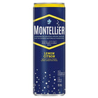 Montellier - Eau gazéifiée au citron - 355 ml - paquet de 10-Eau avec du citron