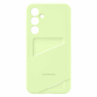 Samsung - Coque à Fente pour Carte pour Samsung Galaxy A35 5G - Vert Citron-Gardez à portée de main votre carte fréquemment utilisée