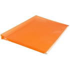 JAM Paper Enveloppes en plastique/poly à fermeture à glissière, 9 1/2 x 12 1/2 po, orange, paq./12-Dimensions : 9 1/2 x 12 1/2 x 1/5 po