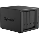 Synology - DS925+ Serveur NAS DiskStation 4 baies - AMD Ryzen V1500B - 4 Go de RAM-Sauvegardez plusieurs terminaux, gérez 40 caméras IP ou synchronisez et partagez en toute sécurité des fichiers entre les sites