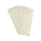 JAM Paper Enveloppes-pochette Strathmore à fermeture gommée, 5 x 11 1/2 po, blanc naturel, 1000/pqt-Fermeture : gomme