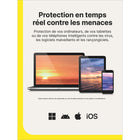 Norton - 360 Premium logiciel antivirus - 10 appareils - abonnement d'un an [téléchargement]-Protection contre les menaces en temps réel: Sécurité avancée avec plusieurs niveaux de protection pour jusqu’à 10 PC, Mac, téléphones intelligents ou tablettes afin de lutter automatiquement contre les menaces nouvelles et actuelles, y compris différents types de logiciels malveillants, comme les logiciels de rançon, les logiciels espions, les virus, l’hameçonnage, etc.