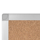 MasterVision - Tableau d'affichage en liege Ayda - 18 po H x 24 po l - cadre en aluminium-Materiel de montage inclus