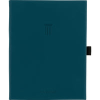 AT-A-GLANCE - Agenda hebdomadaire/mensuel Foundation non daté - 8 1/4 po H x 5 3/4 po l - Bleu - Anglais-Les pages non datées offrent la flexibilité de planifier à tout moment