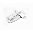 Kanto - Support universel pour smartphone et tablette - Bras simple - Blanc-Cadre et base pliables en aluminium avec finition peinte durable