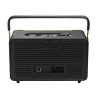 JBL - Authentics 300 - Enceinte Connectée Portable au Design Rétro avec Wi-Fi, Bluetooth et Assistants Vocaux-Partagez des playlists en toute fluidité en associant l’enceinte JBL Authentics 300 à n’importe quel appareil Bluetooth.