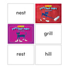 Jeu de paires Purrfect Pete the Cat d'Edupress : Familles de mots -Le premier joueur à former quatre paires identiques remporte la partie.
