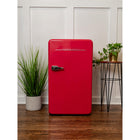 Magic Chef - Mini-réfrigérateur rétro rouge de 3,2 pi³ sans congélateur-Garantie limitée du fabricant d'un an 