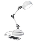 OttLite - Lampe de bureau LED Revive avec charge USB - Clearsun - Blanche-LED OttLite ClearSun exclusive et propriétaire - réduit la fatigue oculaire de 51%