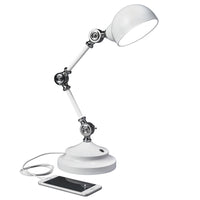 OttLite - Lampe de bureau LED Revive avec charge USB - Clearsun - Blanche-LED OttLite ClearSun exclusive et propriétaire - réduit la fatigue oculaire de 51%