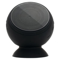 Speaqua - Haut-parleur portatif Bluetooth étanche Barnacle X avec stockage intégré (2 000 chansons) - Manta Ray noir-100 % étanche (IP68)